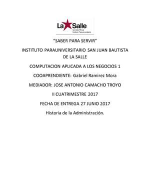 Revista Sobre La Historia De La Administracion 2
