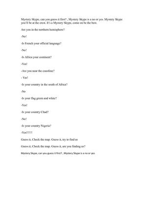 Mystery Skype (1)