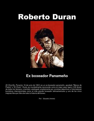 06 Roberto Duran Eduardo Jimenez