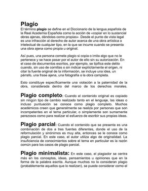 Plagio