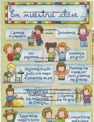 PPA buenas costumbres En La Primera Infancia