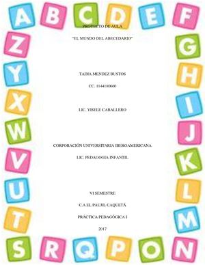 El Mundo Del Abecedario Tadia