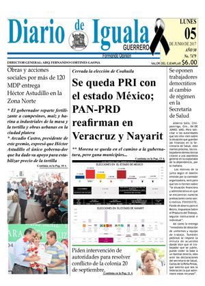 Diario De Iguala Lunes 050617
