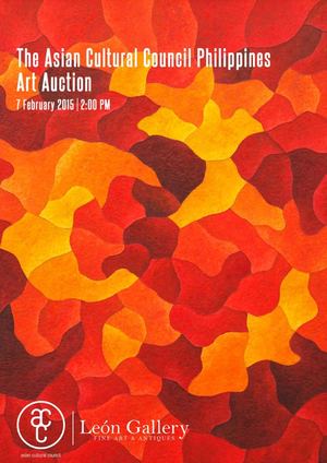 The Asian Cultural Council Art Auction 2015 - Catalog Design