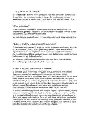 CARBOHIDRATOS