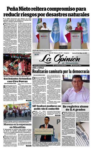 Jueves 25 De Mayo De 2017