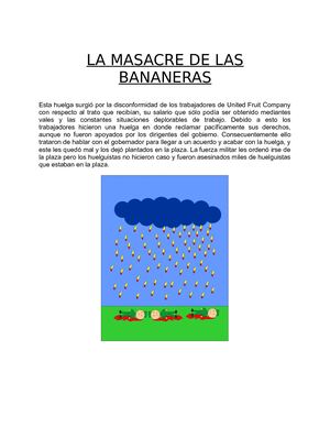 La Masacre De Las Bananeras