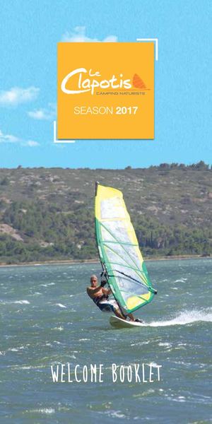 Guide d'accueil 2017 - Le Clapotis - UK