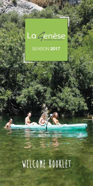 guide d'accueil 2017 - La Genèse - UK