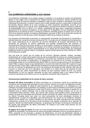 Causas Del Impacto Ambiental