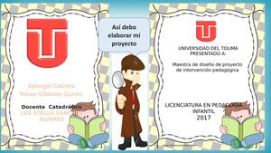 Diapositivas Como  Hacer Un Proyecto De Investigación