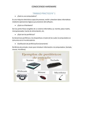 Conociendo Hardware