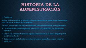 Historia De La Administración Usb
