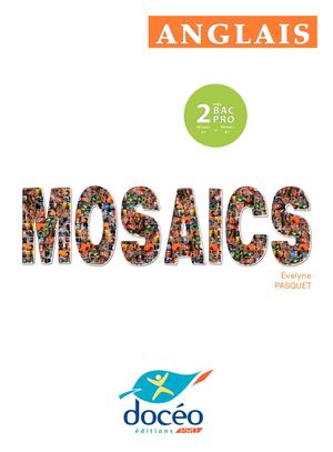 Manuel Anglais Mosaics 2017 2nde Bac Pro Doceo Web