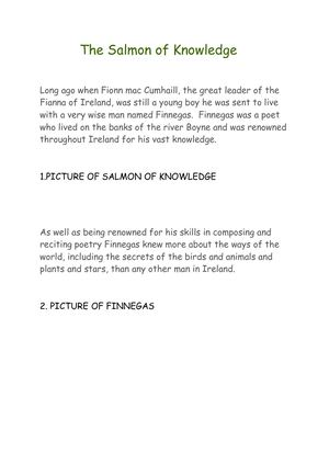 The Salmon Of Knowledge