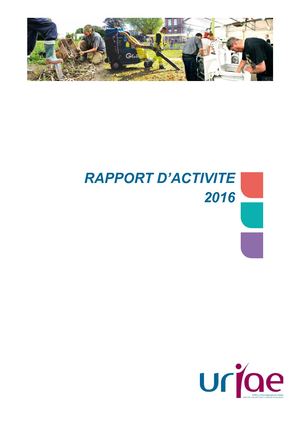 Rapport Activité 2016