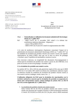 2ème Note Sur Généralisation Du Dae