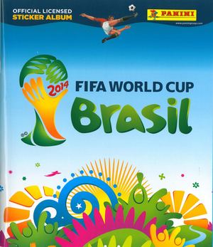 Album Panini Brasil 2014
