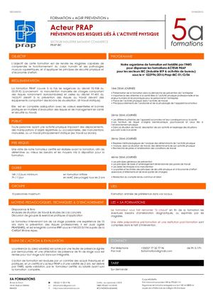 ACTEUR PRAP IBC INI - SECU0028