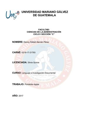 Portafolio Danny Alemán