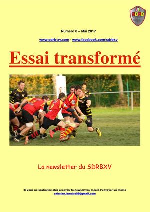 Newsletter Mai 2017