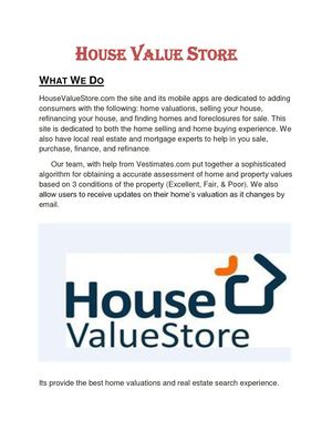 House Value Store Homes For Sale & Home Valuation