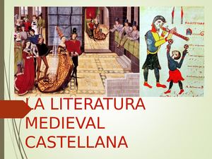 La Literatura Medieval Castellana
