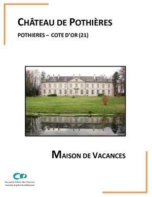 Brochure maison de vacances : château de Pothières