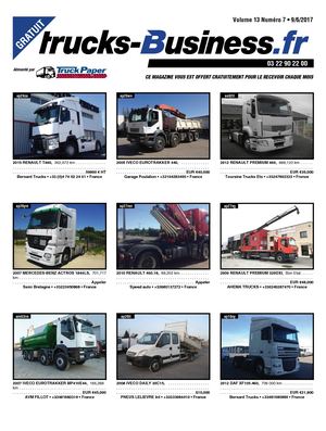 TRUCKS BUSINESS VOLUME 13 NUMÉRO 7 • 09/06/2017