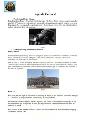 Agenda Cultural De Madrid Definitiva