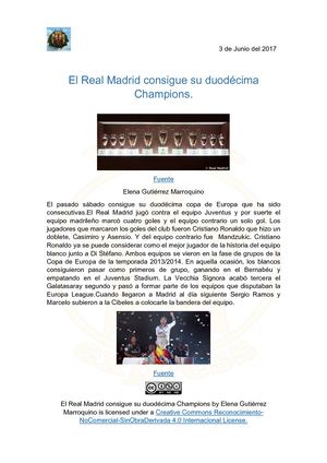 Crónica Deportiva Elena