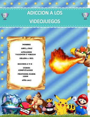 Videojuegos Afiche