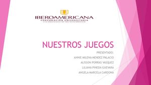 Nuestros Juegos Pdf