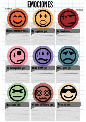 Trabajamos Las Emociones Con Lapizdeele