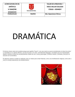 EL TEATRO EN LA VIDA ESCOLAR