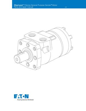 Char-Lynn T Series General Purpose Geroler Motor