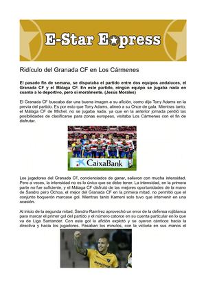 Crónica Deportiva (Jesús Morales)