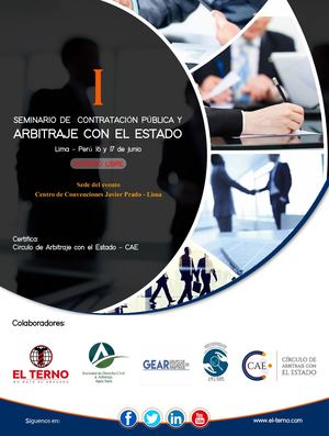 Primer Seminario en Contratación Pública y Arbitraje con el Estado