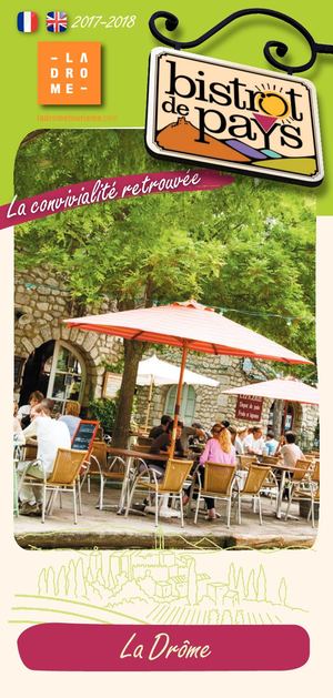 Guide Bistrot De Pays Drôme 2017 2018