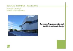 Présentation Déclaration Projet Jules Grec