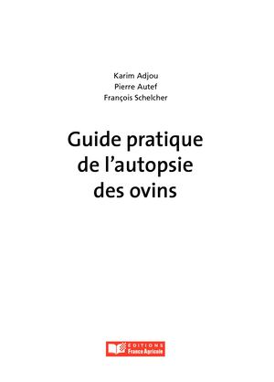 Extrait Guide Pratique De L'Autopsie Des Ovins