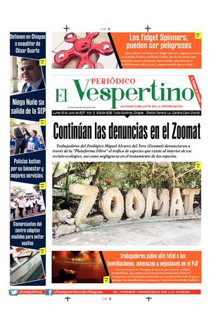 Periodico El Vespertino No 608