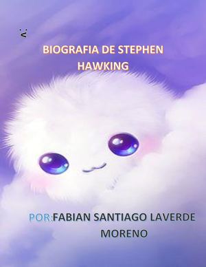 Biografia Stephen Hawking