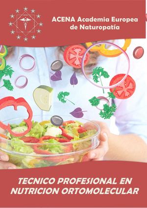 Técnico en Nutricion Ortomolecular