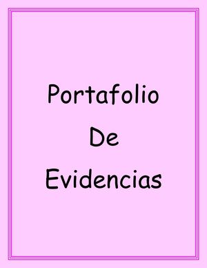 Portafolio De Evidencias 3