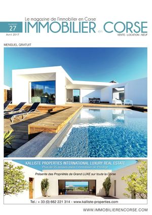 Immobilier en Corse - N°27 - Avril 2017