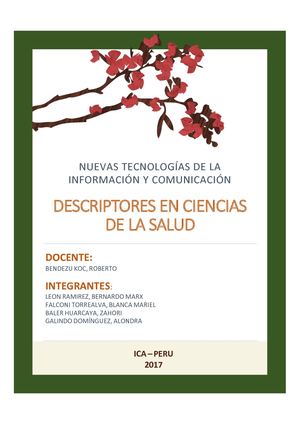 Investigaciòn Formativa Ntics - Bernardo Leon & Others