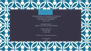 Laboratorio #5 Google Earth