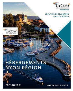 Hébergements 2017 Nyon Morges