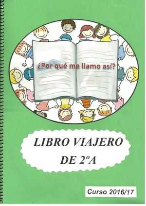 ¿POR QUÉ ME LLAMO ASÍ? LIBRO VIAJERO DE 2ºA
